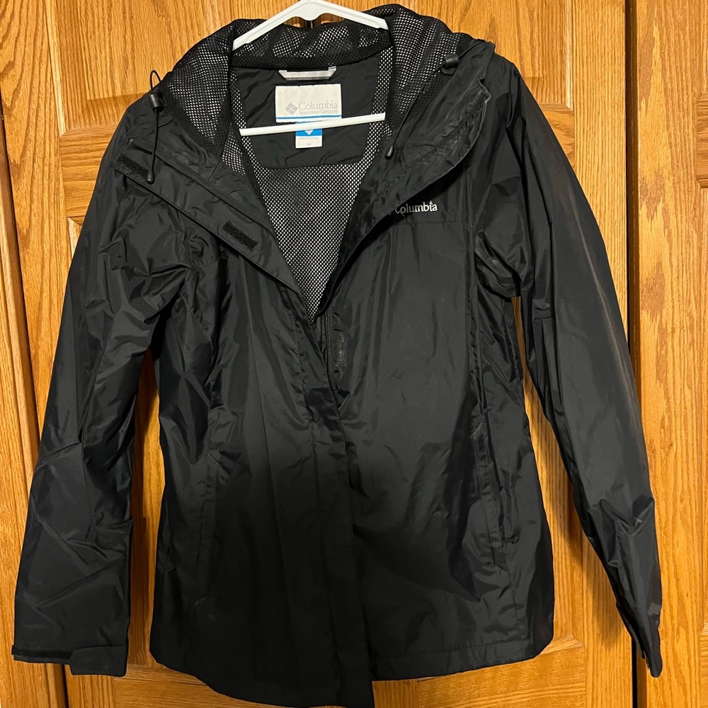 Columbia rain jacket women’s medium